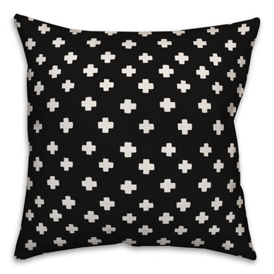Polka Dots Reversible Throw Pillow