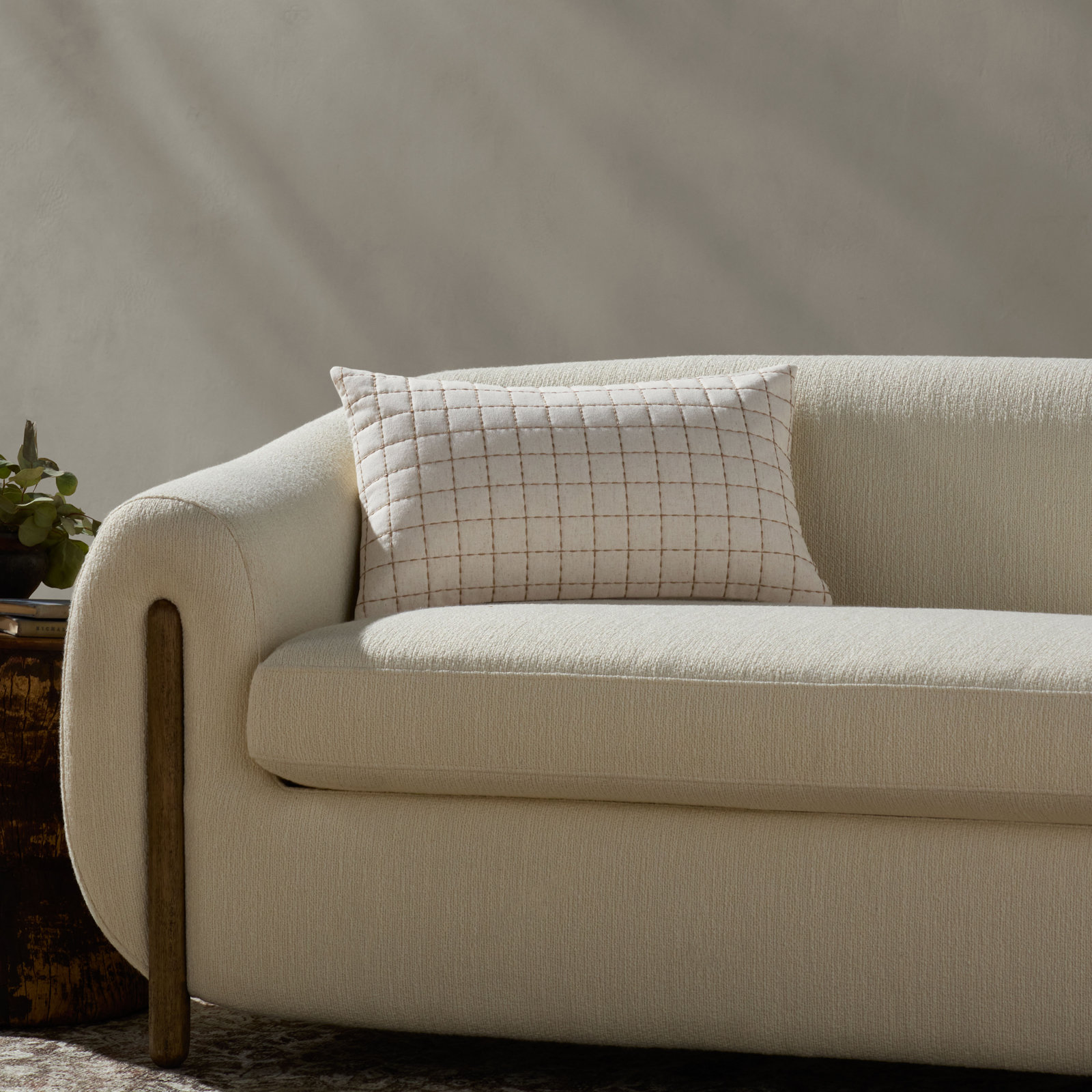 Magnolia Home x Loloi Hattie Pillow Cover, Rectangle 21"H x 13"W, Pillow Cover Only - No Insert