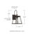 Wrentham Metal and Glass Wall Light-1310174619-1310174618