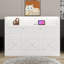 Lit escamotable simple TG avec bureau, lumière DEL et station de charge USB