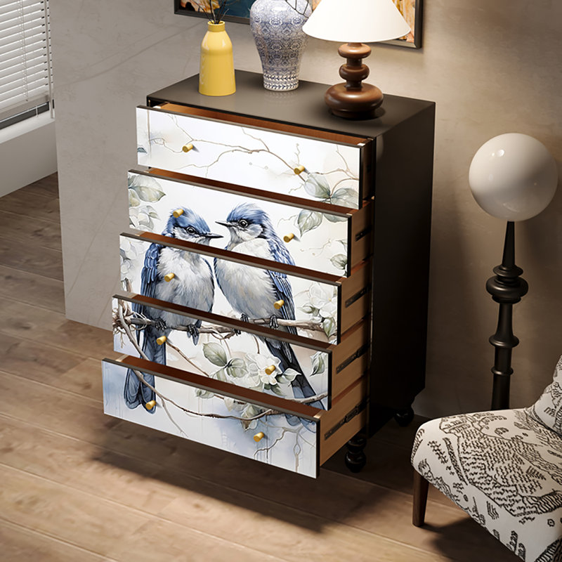 Armoire à tiroirs décorative française universelle
