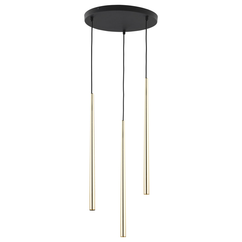 Piano 3 - Light Pendant, Gold colours