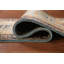 Tapis de couloir traditionnel bleu clair 3x8