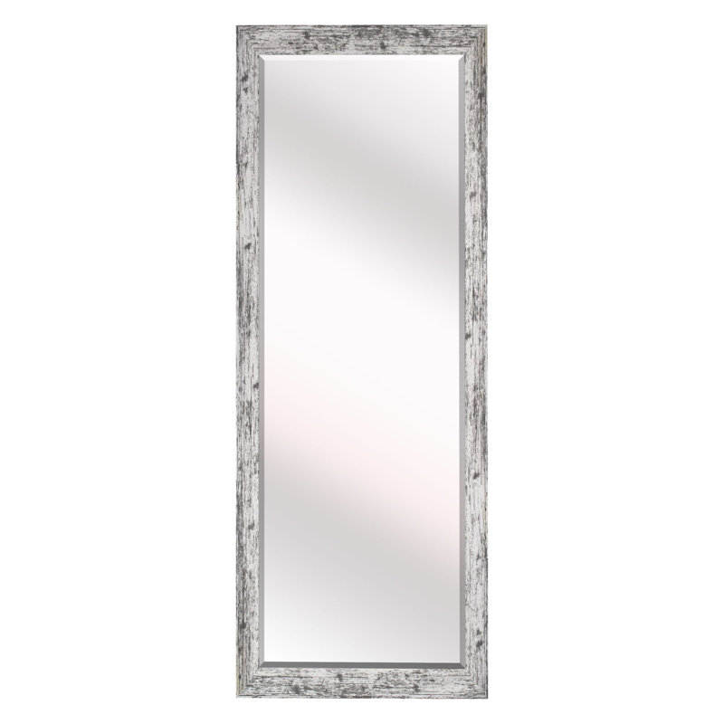 Ulrey Engineered Wood Flat Wall Mirror, 65.5" x 32" 