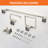 4 - Piece Bathroom Hardware Set-73919235