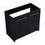 Armoire de salle de bain 36 po - Meuble-lavabo style châtaignier noir, aménagement simple