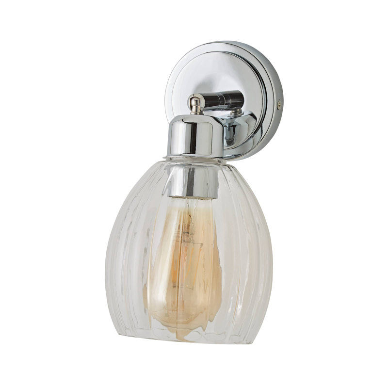 Alaynah Armed Sconce, 1, Chrome