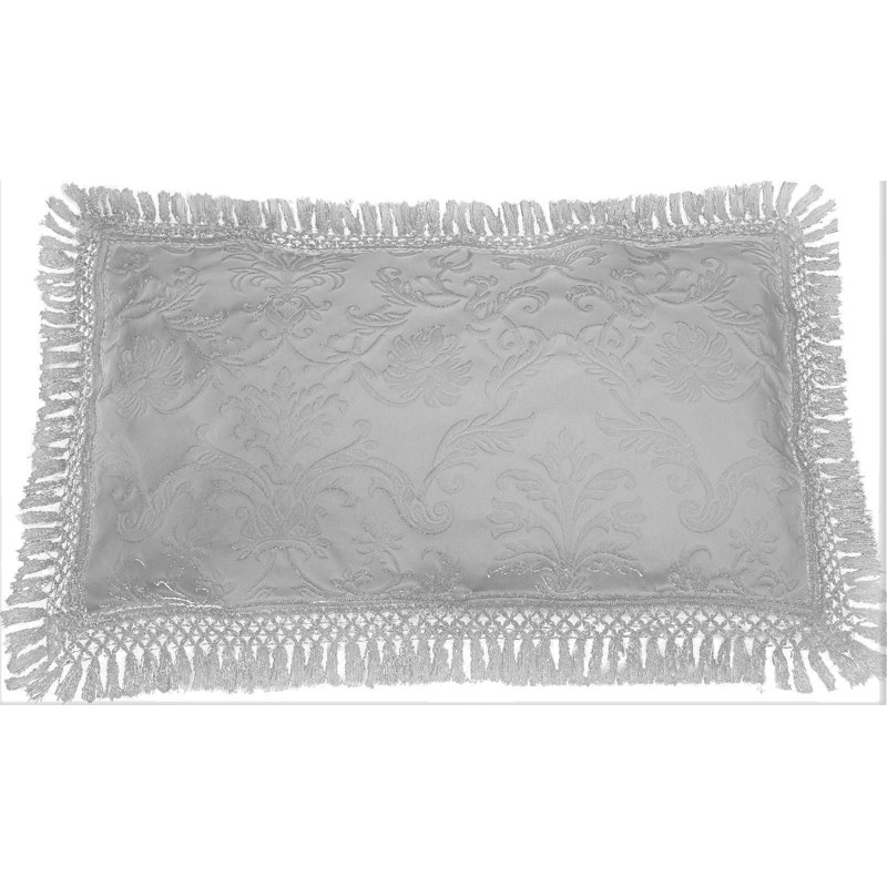 SUSSEX PARK Cotton Blend No Damask Sham Set, White, King