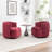 Stanford Upholstered Swivel Barrel Chair-173297015