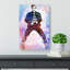 Elvis Presley The Jailhouse Rock In Abstract - Wrapped Canvas-55317631