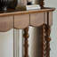 Console noire en bois massif-1660432916