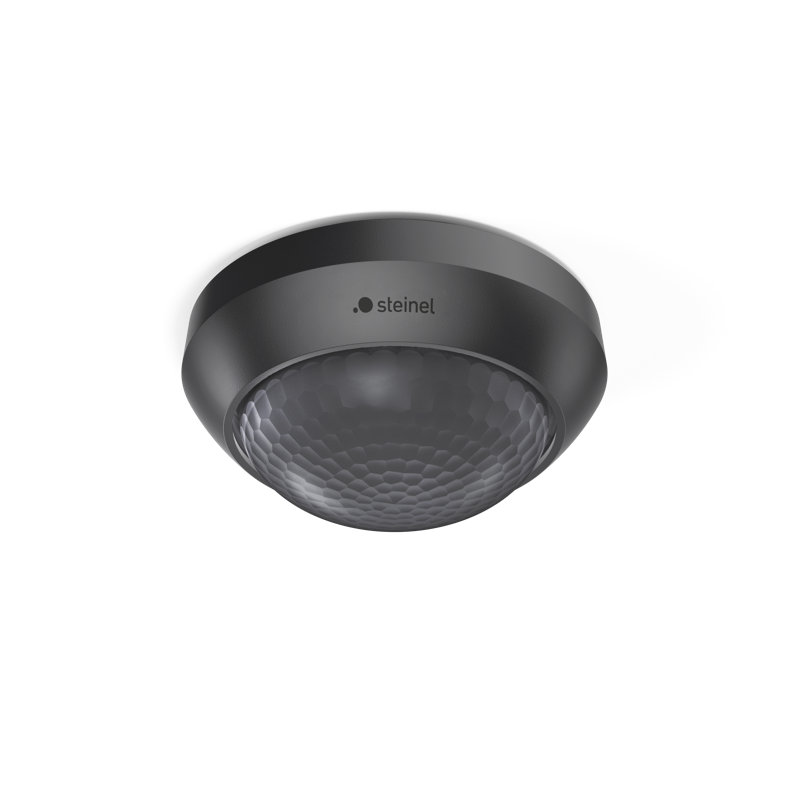 Motion Sensor IS 360-3 PIR Surface Ceiliung Mount 12 m Reach 2000 W, Black