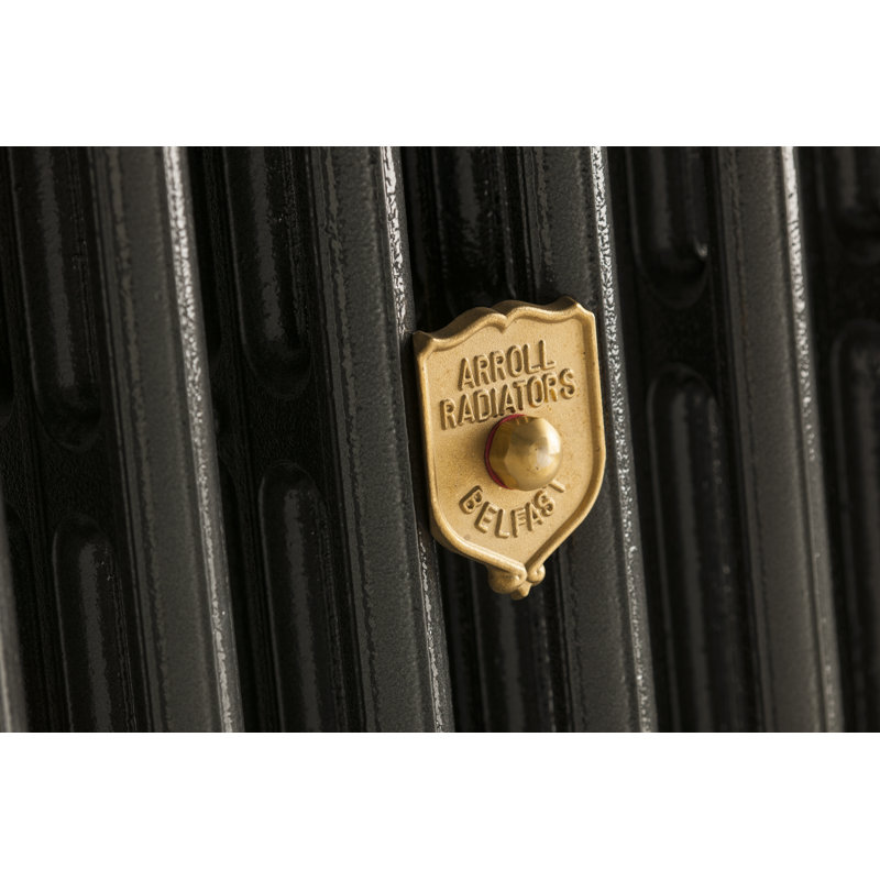 Abarca Radiator Wall Bracket, Antique Brass