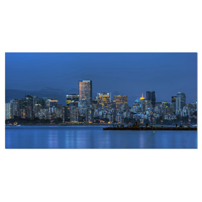 " Vancouver Downtown In Evening "