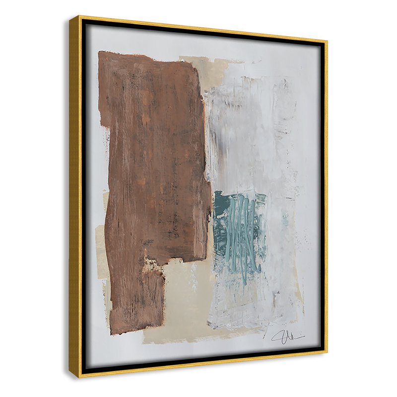 Together We Work " Together We Work I " by Filippo Ioco, 11.5'' H x 9.5'' W x 2'' D, Gold Framed