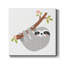 Paresseux gris - impression sur toile tendue-1133485278