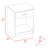 Phoenix Linen Cabinet, Four Shelves