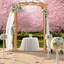 Treillis en bois de style pergola
