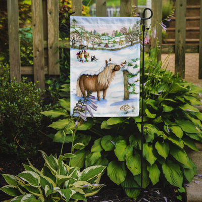 Double Sided Polyester Animal Garden Flag