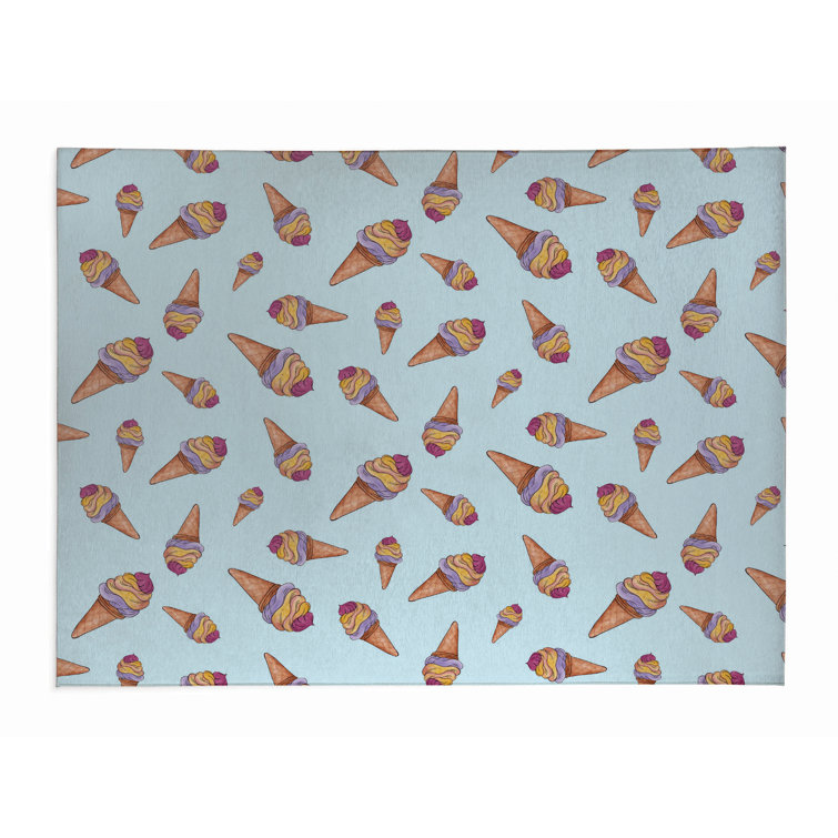 Summer Ice Cream Outdoor Rug