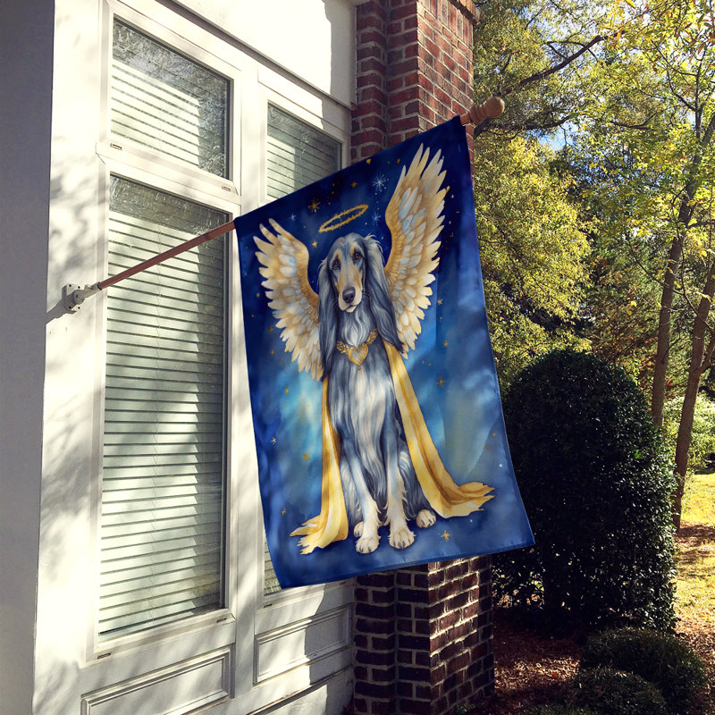 Drapeau de l'Afghan lévrier My Angel House