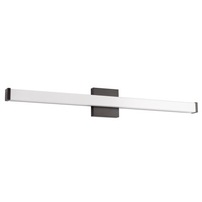 Geri 36-in Black dimmable LED Wall Sconce