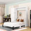 Lit escamotable avec garde-robe, bureau et station de charge Murphy