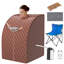 Costway 1 - Person Traditional Steam Sauna with Remote Control-56126676