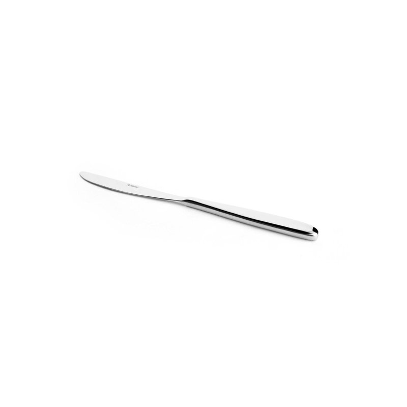 Fourchette à gâteau en acier inoxydable Nova | 5,8 po, argent, ensemble de 12