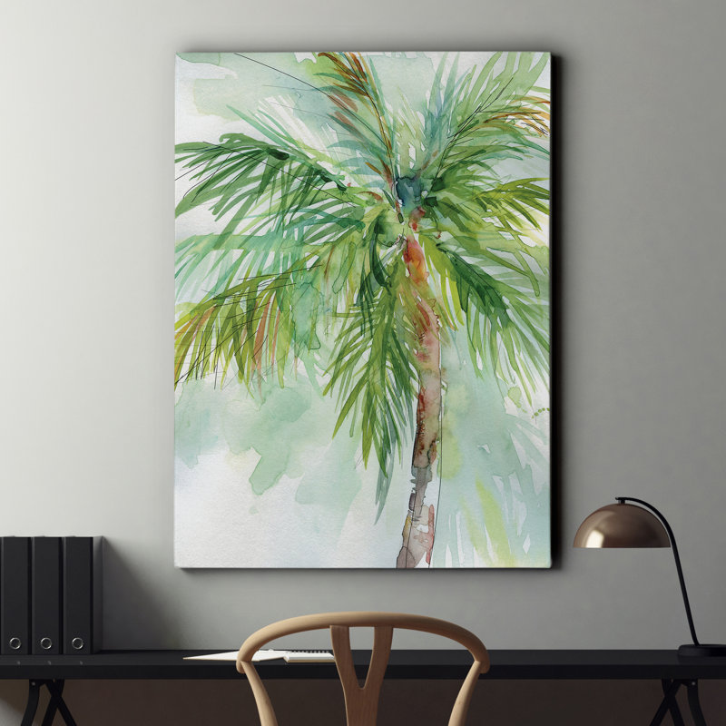 " Palm Breezes II ", 16" H x 20" W x 1.5" D