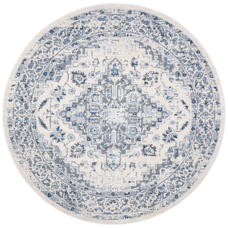 Austen Performance Oriental Rug, Round 6'7" x 6'7"