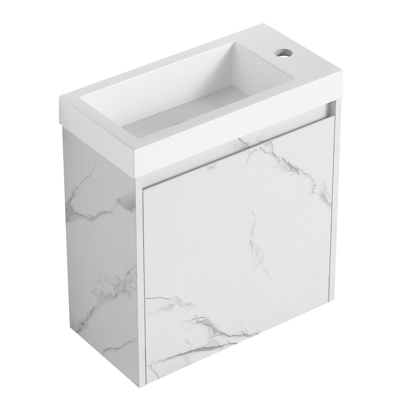 Yanisa Bathroom Storage Resin,door,Bathroom Vanity, White