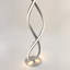 Lampe sur pied DEL Ainhoa - Chrome satiné-1265365429