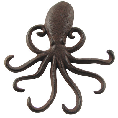Avant Iron 6 - Hook Wall Mounted Coat Rack