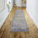 Sarok Ornate Medallion Machine-Washable Gray/Mustard Rug