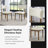 Axler Dining Set, Tripod-Cross Dining Table With Stylish Chairs-1497846291-1486197601