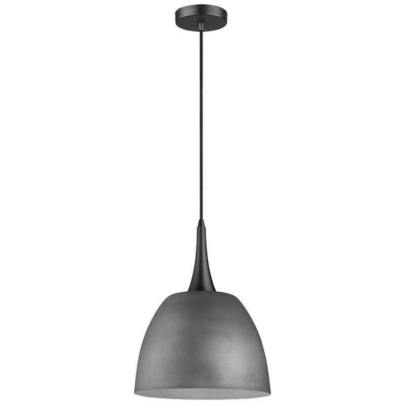 Marcy 1 - Light Metal Dome Pendant, Cement