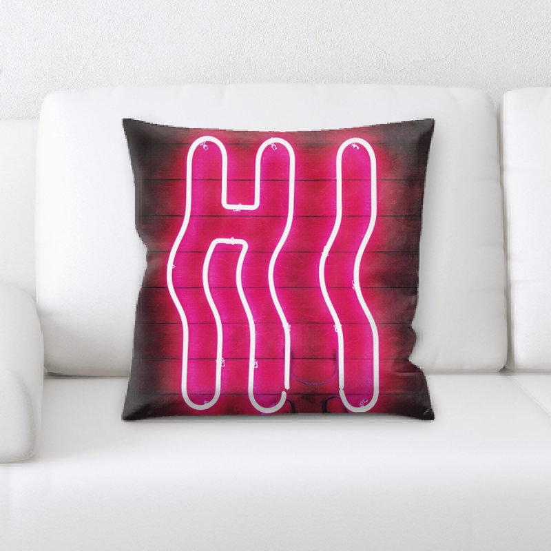 Microsuede Reversible Throw Pillow