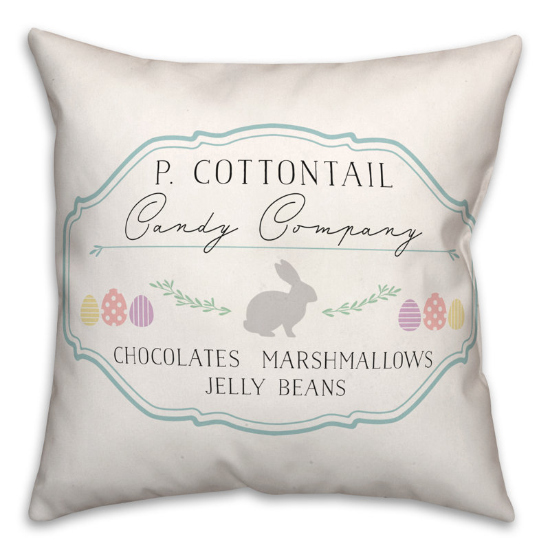 Outdoor Reversible Throw Pillow