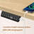 Height Adjustable T-Shaped Computer Desk 180 x 80cm Electric Standing Desk with USB Charging-2008743491-2008743488-2006974550