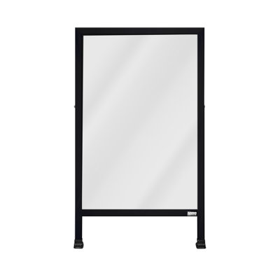 A-Frame Sidewalk Melamine Photo Memo Board