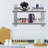 Lauda 2 Piece Metal Tiered Shelf with Live Edge
