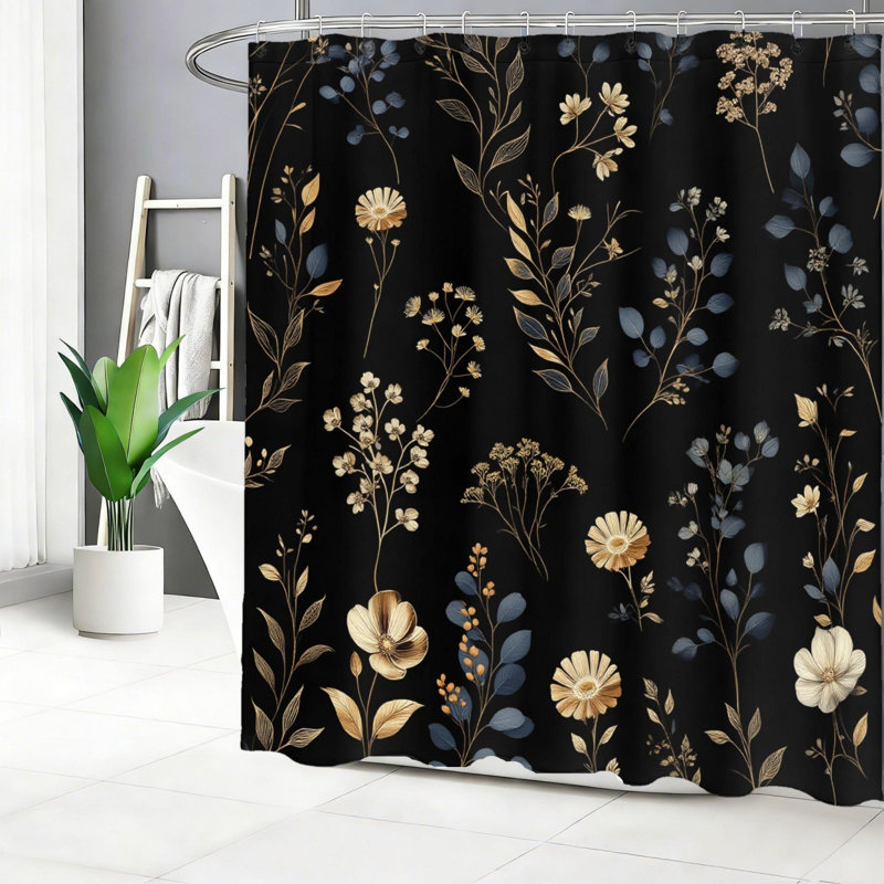 Rideau de douche Dark Golden Line