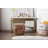 S-shape Velvet Fabric Ottoman Makeup Stool Footstool-1483705671