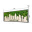 «Houston Moss City Silhouette», art mural en métal