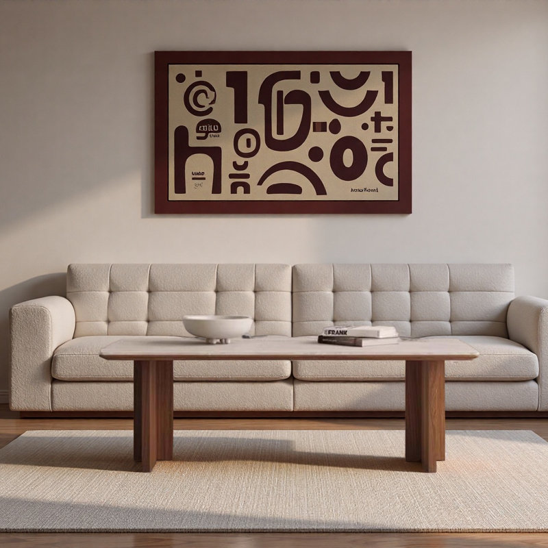 Table basse French Rockboard, H 15,7 po x L 55,1 po x l 31,5 po