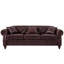 85.8" Style Living Room , Faux Leather Fabric, Solid Wood Frame And Legs With Storage, Burgundy, 3, Quick Easy Assembly Steps Storage Compartment, Classic Design, Pu Material, Construction, Simple