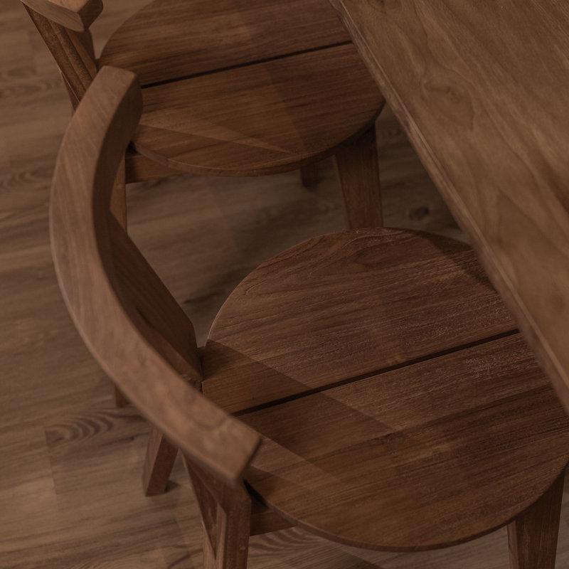 Chaise d'appoint de style naturel de Pâques