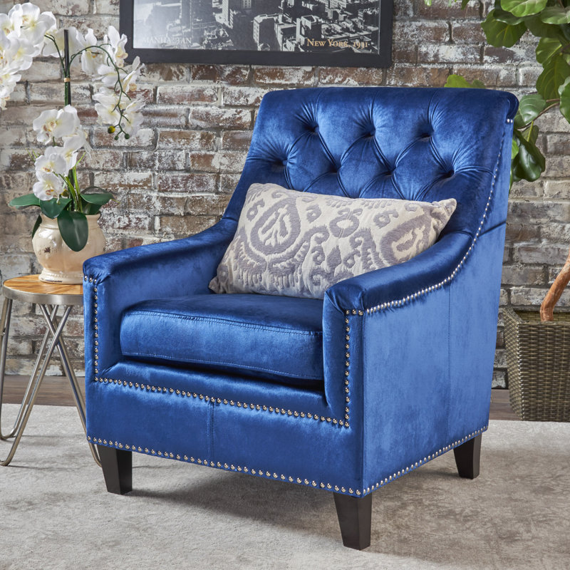 Demby Velvet Armchair