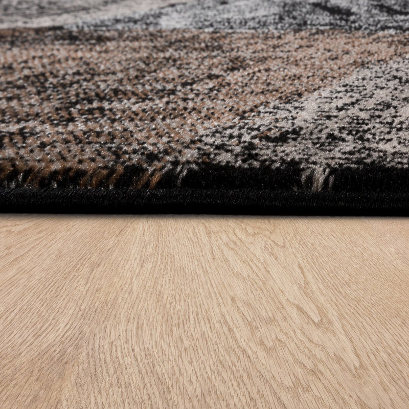 Worrell Chequered Flatweave Area Rug, Rectangle 160 x 220cm